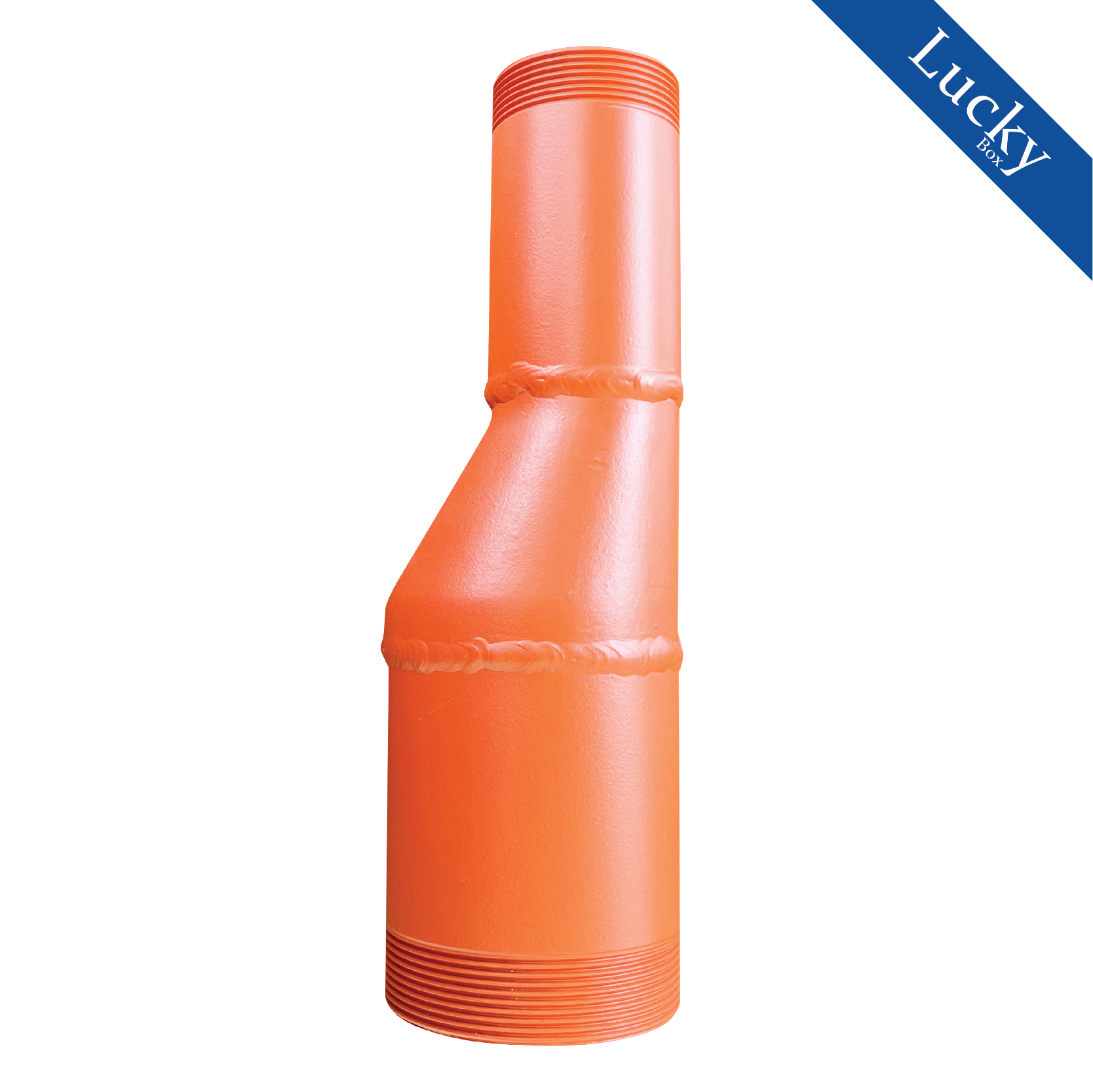 ข้อลดเบี้ยวเชื่อมเกลียว 2 ด้าน ขนาด 3x4 นิ้ว (Butt Weld Eccentric Reducer)