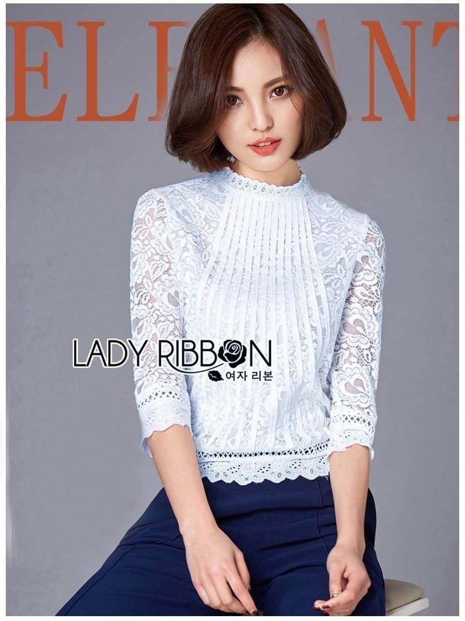 เสื้อลูกไม้ผ้านิ่มใส่สบาย