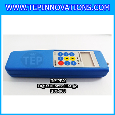 เครื่องวัดแรงดึงแรงกดแบบดิจิตอล INSPEX รุ่น IPX-808 ทดสอบแรงดึงแรงกด Force Gauge วัดแรงดึงขนาด 500 นิวตัน แรงกด แรงผลัก Digital Forece Gauge วัดแรงดึง วัดแรงกด