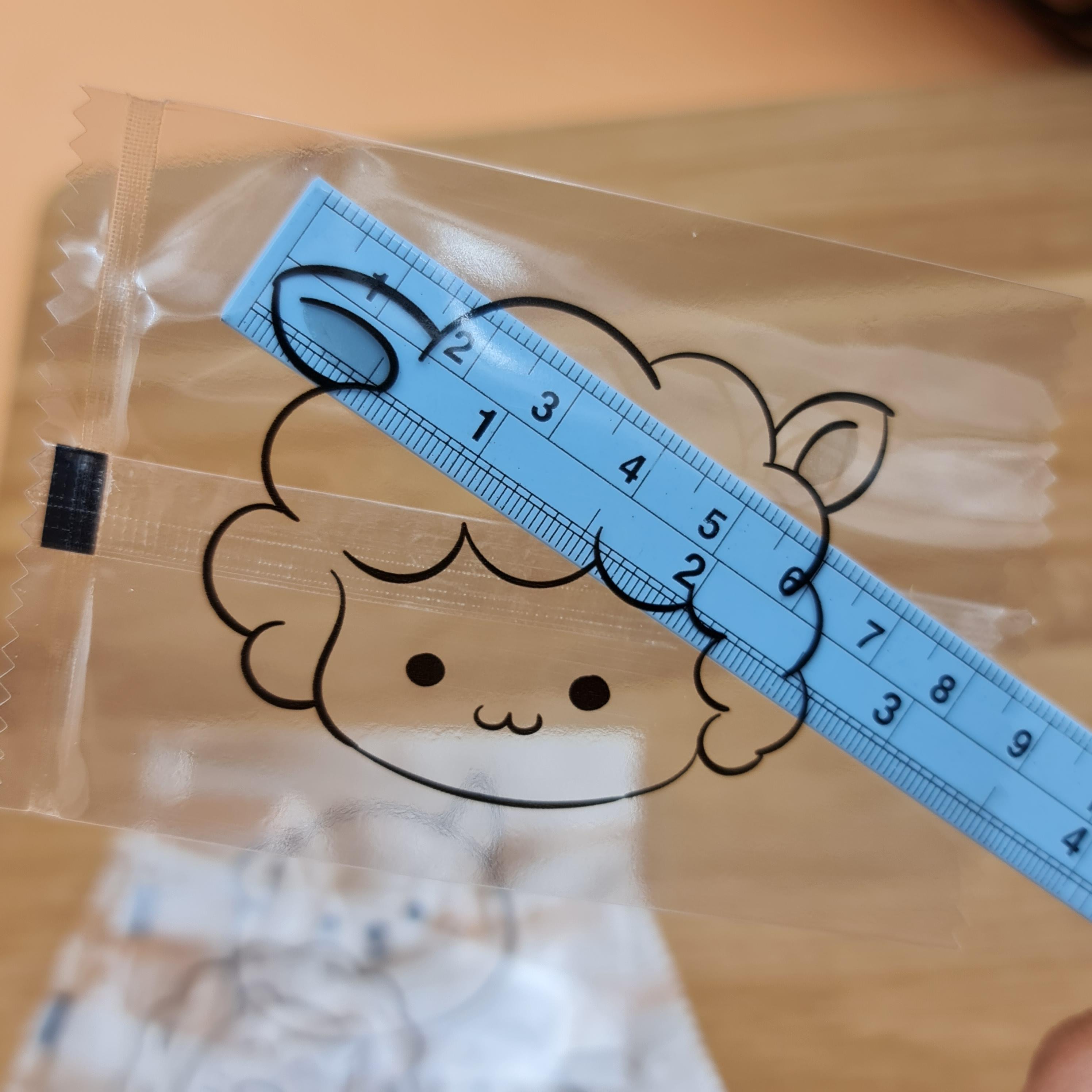 ถุงซีล 7×10cm. คละ6ลาย สารพัดสัตว์ ~96-100ใบ/แพ๊ค ถุงคุ๊กกี้ ถุงขนม ซองซีล ถุงพลาสติก bbpo j12 เจริญ12