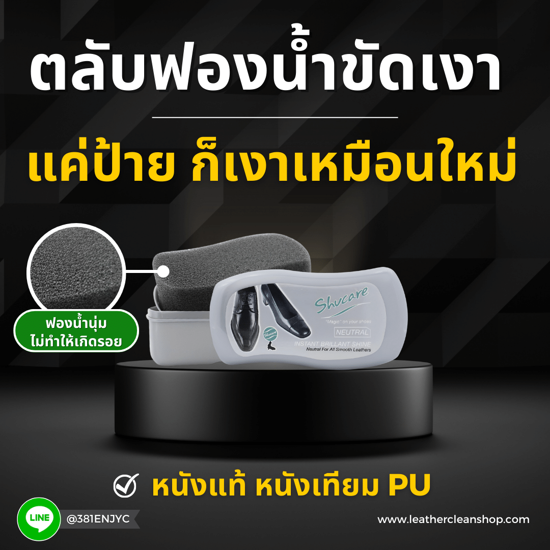 ตลับฟองน้ำขัดเงา Instant Shine Neutral