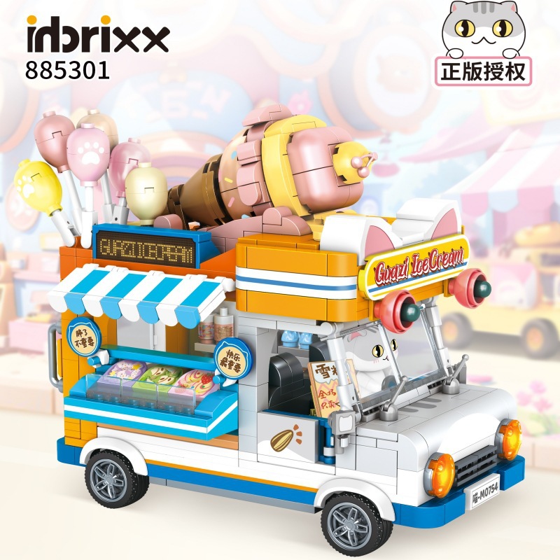 (สินค้าลิขสิทธิ์แท้) ชุดตัวต่อ Meow Car Series