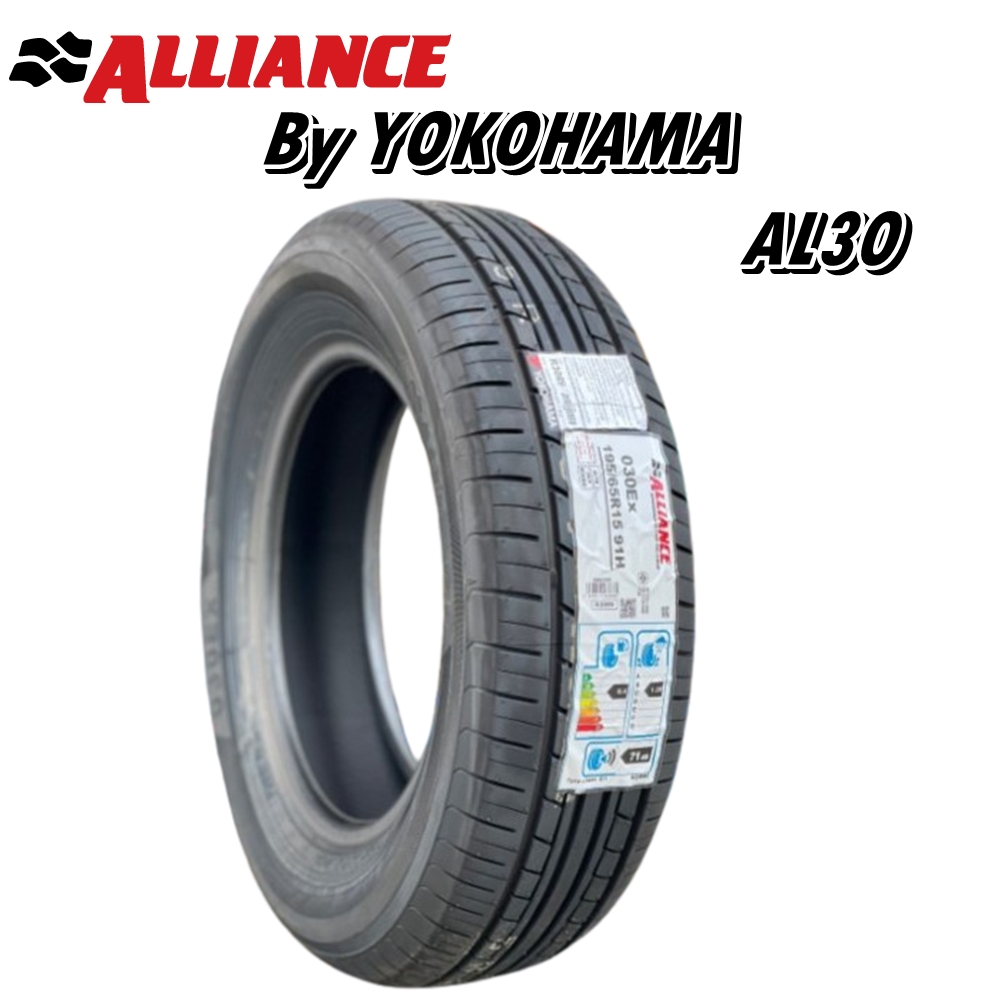 ยางรถยนต์ ขนาด 195/60R15 รุ่น ALLIANCE AL30 ยี่ห้อ YOKOHAMA