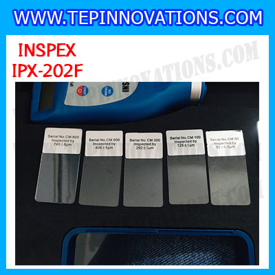 เครื่องมือวัดความหนาสีและงานชุบผิว INSPEX รุ่น IPX-202F ประเภทหัววัดรวม เครื่องวัดความหนาผิวเคลือบ วัดความหนางานชุบ วัดความหนาสี วัดความหนาโครเมียม ชุบซิงก์ อุปกรณ์วัดความหนา