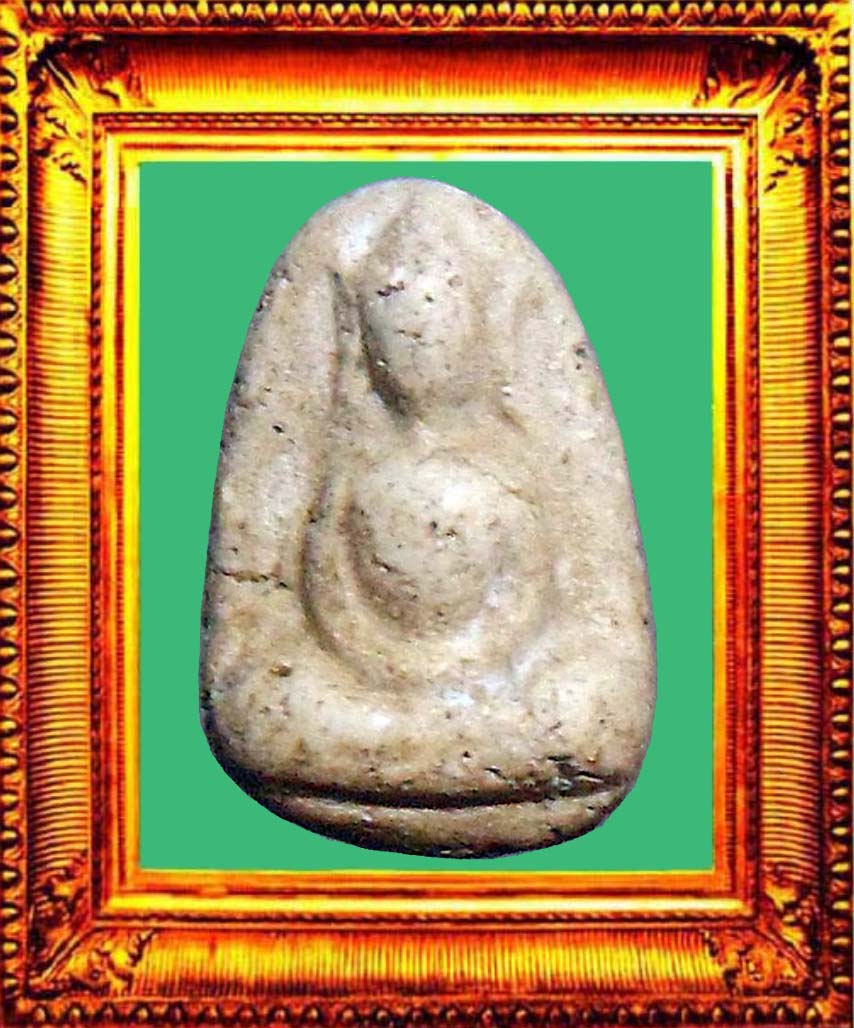 พระวัดพลับพิมพ์พุงป่องเล็ก องค์ที่ 1