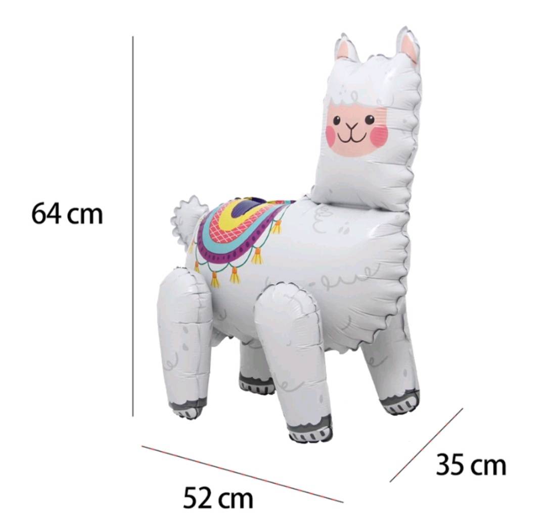 ลูกโป่งอัลปาก้า 4D ยืนตั้งพื้นได้ ANIMAL Balloons standing
