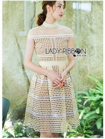 Lady Ribbon Dress เดรสสีเหลืองพาสเทล