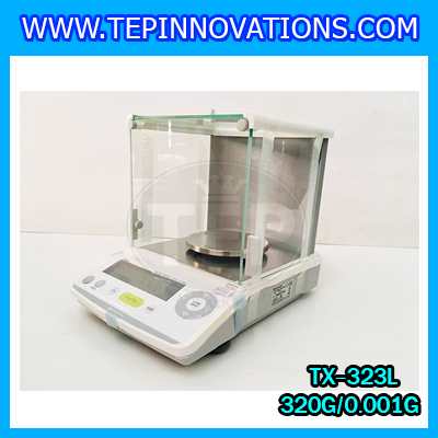 เครื่องชั่ง SHIMADZU รุ่น TX323L เครื่องชั่งญี่ปุ่น เครื่องชั่ง 320 กรัม เครื่องชั่งน้ำหนัก 320 กรัม เครื่องชั่งละเอียดสูง 320 กรัม เครื่องชั่งน้ำหนัก 320 g เครื่องชั่งทศนิยม 3 ตำแหน่ง ตาชั่ง 320 g เครื่องชั่งน้ำหนักดิจิตอลตั้งโต๊ะ 320 g ความละเอียด 0.001