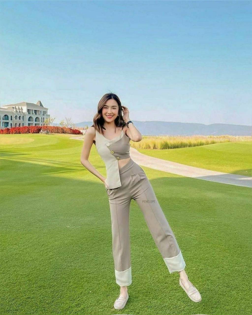 เสื้อทูโทนสั้นยาวสองสเต็ปดี