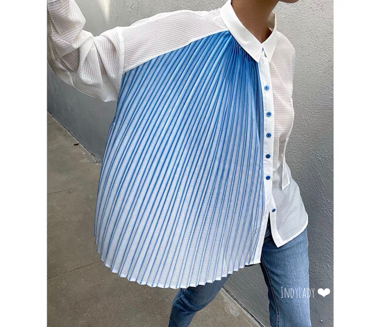 เสื้อเชิ้ต แขนยาวคอปก
