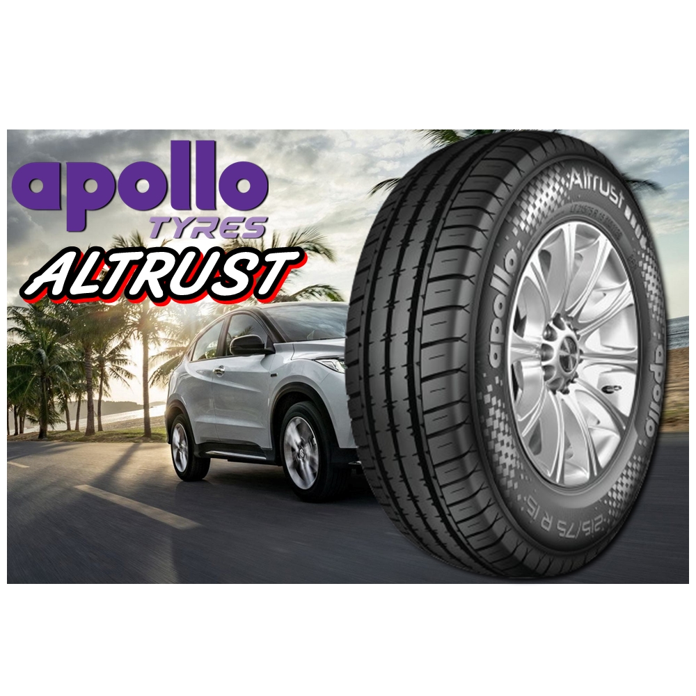 ยางรถยนต์ ขนาด 215/55R16 รุ่น ALTRUST ยี่ห้อ APOLLO (แถมจุ๊บลม)