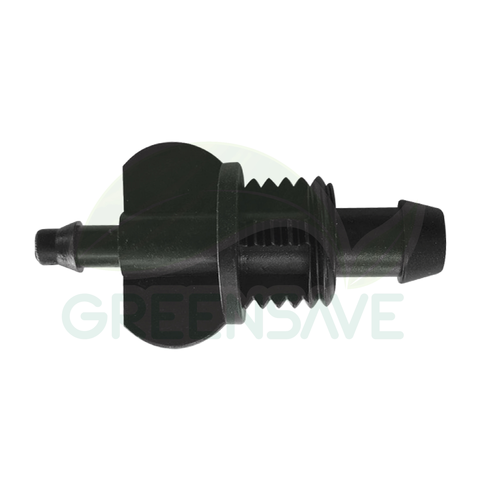 ข้อต่อสายไมโคร พร้อมตัวล็อคสาย ต่อตรง 8/12 mm เดือยเสียบ 4/7 mm (แพ็ค 20 ชิ้น)