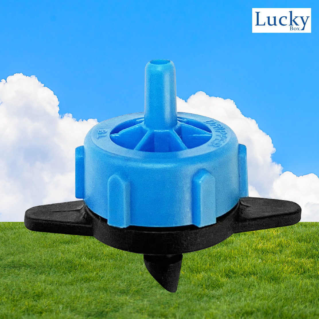 หัวน้ำหยดชดเชยแรงดัน 8 ลิตร/ชั่วโมง (Pressure compensating on-line dripper)