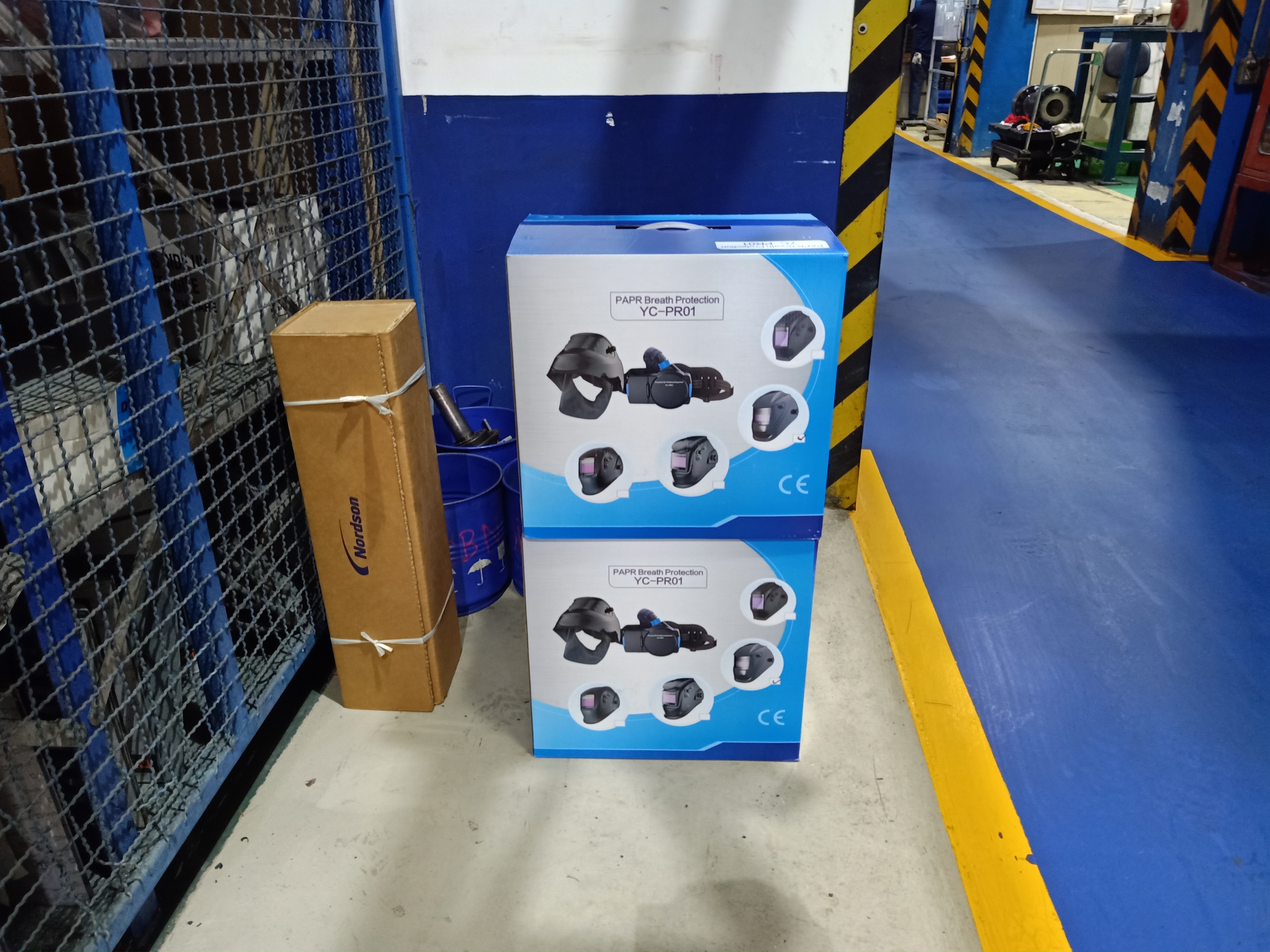 หน้ากากเชื่อมAUTOมีลมเป่า