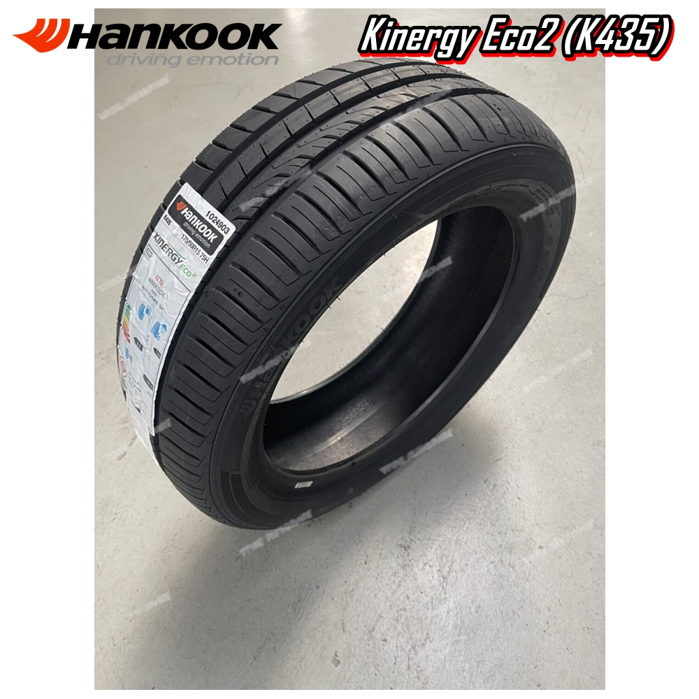 ยางรถยนต์ ขนาด 185/60R15 ,195/55R15 รุ่น K435 ยี่ห้อ HANKOOK (แถมจุ๊บลม)