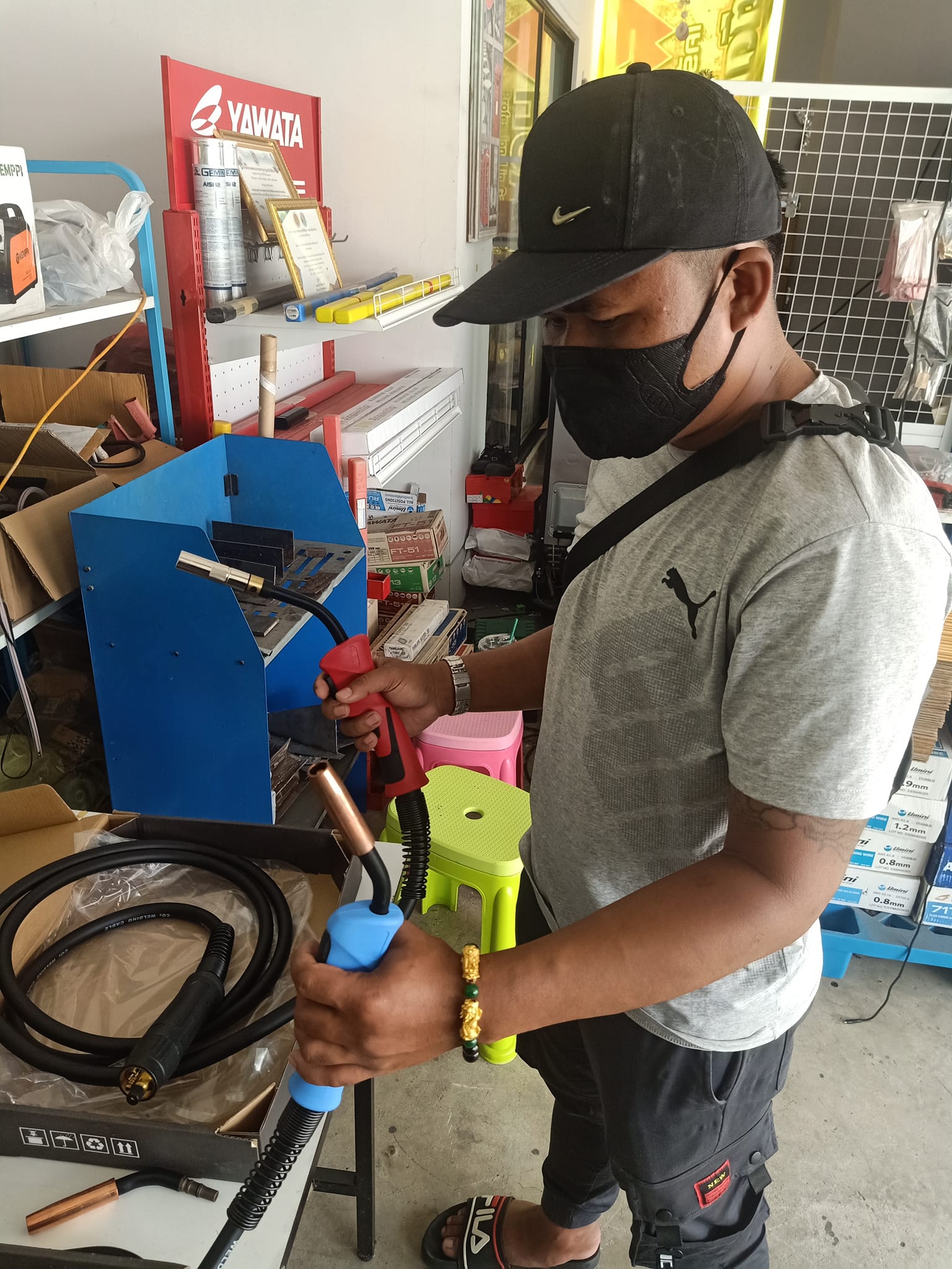 อบรมการเชื่อมซีโอทูMIG(เบื้องต้น)