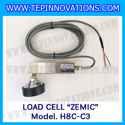 โหลดเซลล์ (Load cell) ZEMIC H8C-C3 Shear beam Alloy steel รองรับเครื่องชั่งน้ำหนัก 500kg, 1t, 2t ยี่ห้อ ZEMIC รุ่น H8C