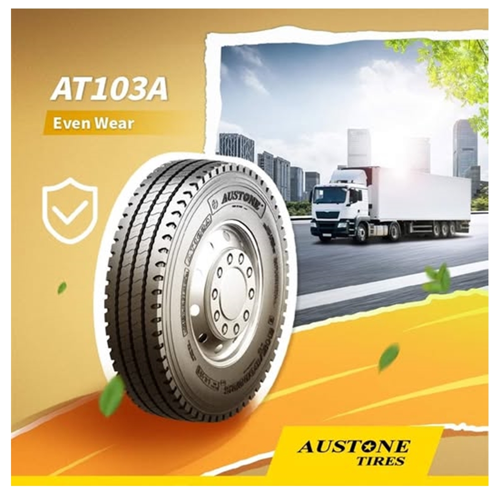 ยางรถบรรทุก เรเดียล ขนาด 295/80R22.5 รุ่น AT103 18PR ยี่ห้อ AUSTONE