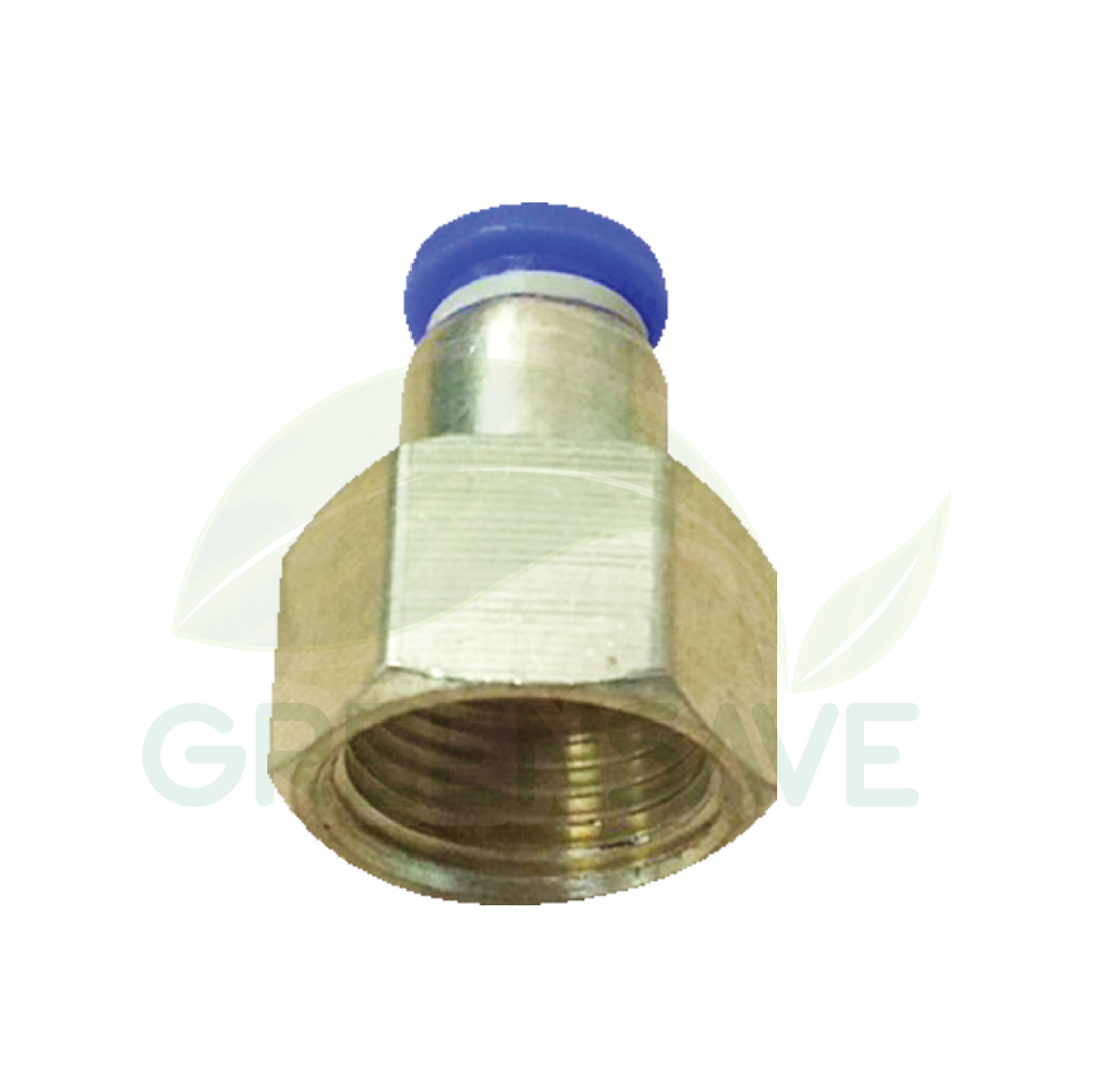 ข้อต่อ ขนาด 6 mm เกลียวใน 3 หุน สำหรับสายน้ำPU และหัวพ่นหมอก