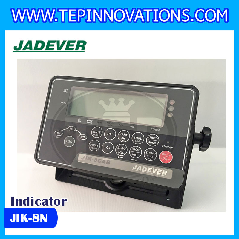 หน้าจอเครื่องชั่ง อะไหล่เครื่องชั่ง JADEVER สำหรับเครื่องชั่งดิจิตอล JADEVER JIK-8N CAB Series หัวอ่านเครื่องชั่ง หน้าจอเครื่องชั่ง อะไหล่หัวอ่านเครื่องชั่ง หน้าจออะไหล่