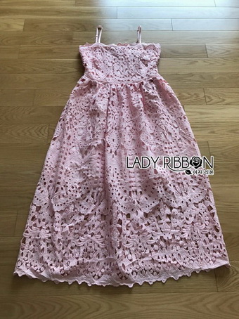 Lady Jane Baby Pink Lace Single Dress