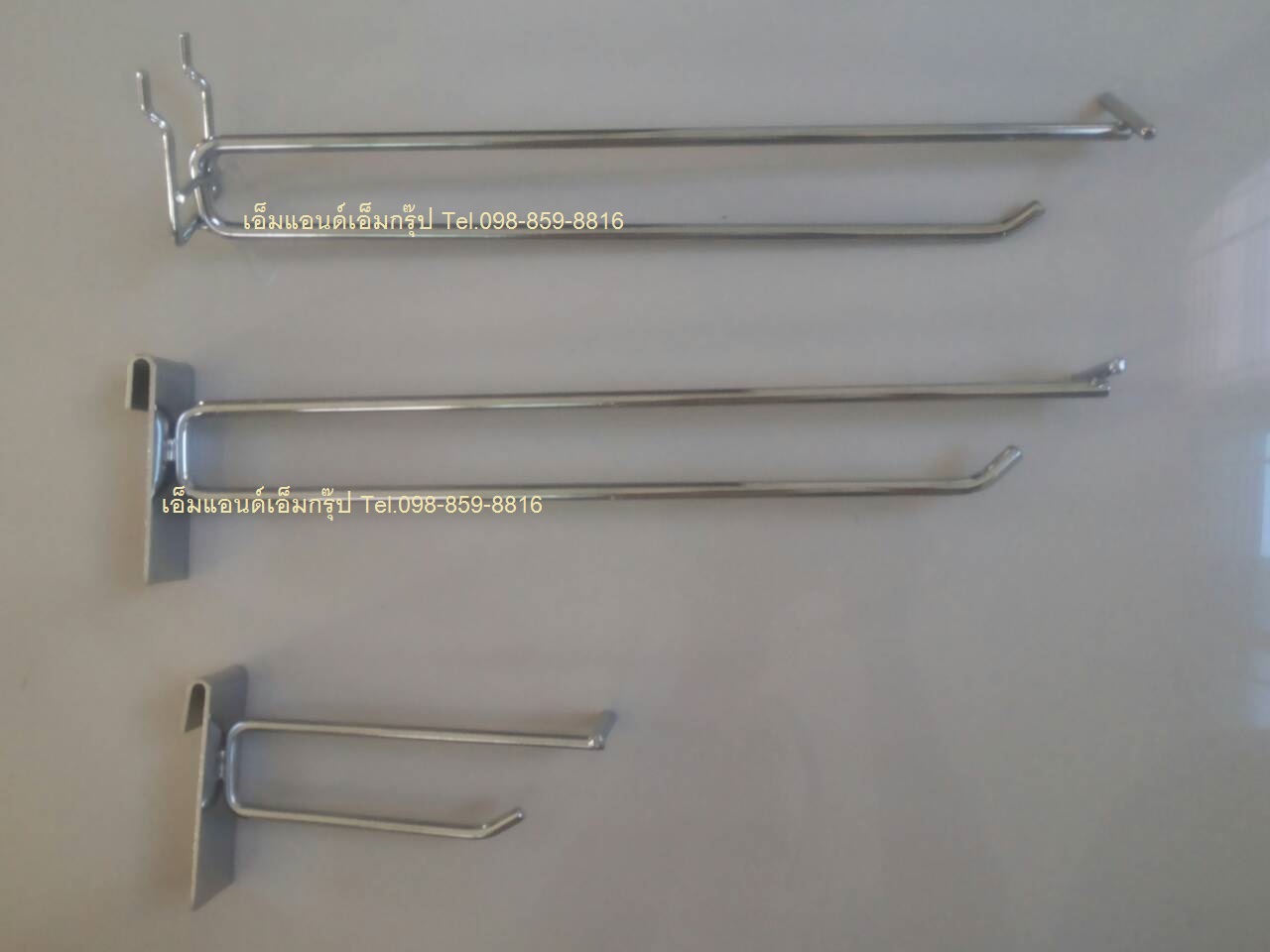 ฮุคเหล็ก แขวนสินค้า