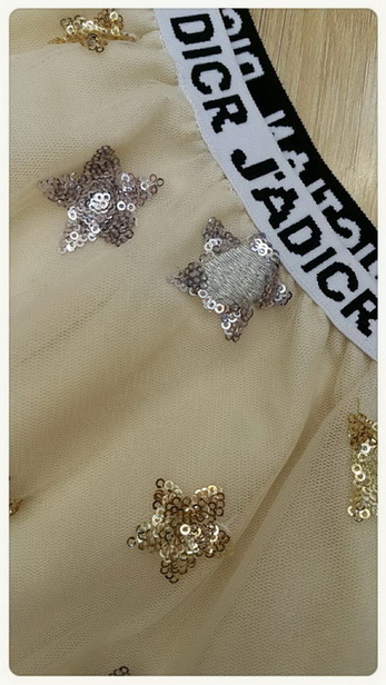 เซ็ทเสื้อกระโปรงเสื้อผ้ายืดลายริ้ว