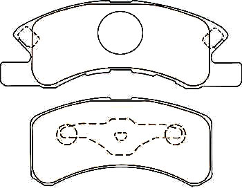 ผ้าเบรค MITSUBISHI MIRAGE , ATTRAGE รุ่น YS16013 ล้อหน้า โยชิ