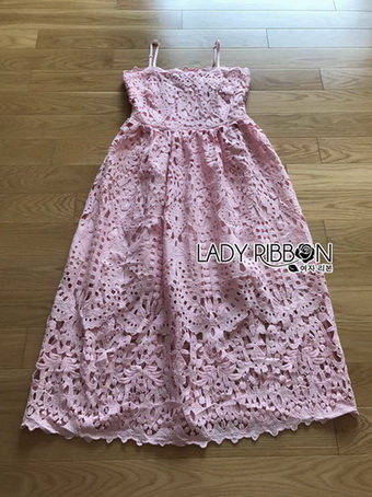 Lady Jane Baby Pink Lace Single Dress