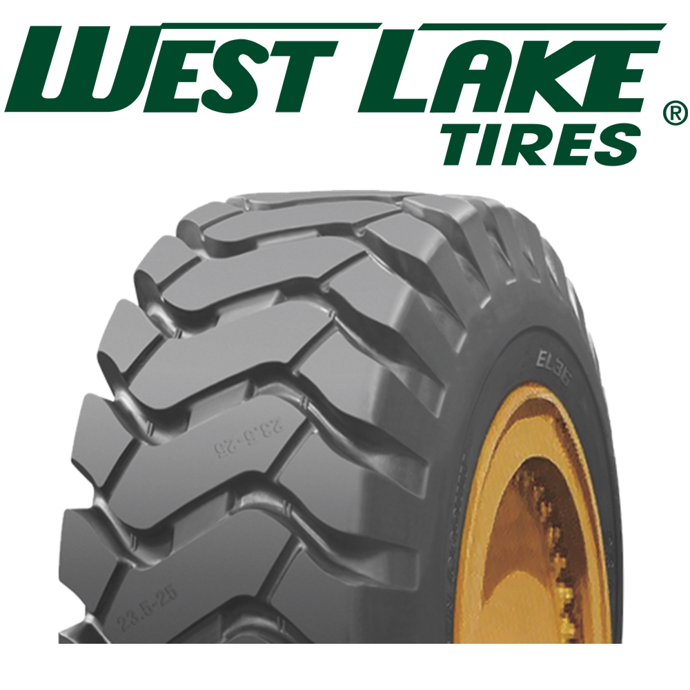 ยางรถตักดิน ขนาด 20.5/70-16 รุ่น EL36 (ครบชุด) ชนิด TT 14PR ยี่ห้อ WESTLAKE