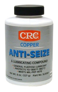 CRC COPPER ANTI-SEIZEสารทองแดงเหลวป้องกันการจับยึดช่วยหล่อลื่นป้องกันการกัดกร่อนและป้องกันการจับยึดของชิ้นส่วนที่เป็นโลหะทุกชนิด ทนอุณหภูมิได้สูงถึง1,800 F(982 C)สนใจติดต่อเกด 081-9218788/086-3742729