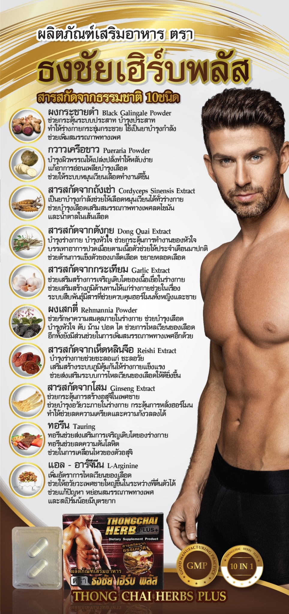 Thongchai herbplus+ ธงชัย เฮิร์บพลัส ขั้นเทพ อึด ถึก ทน ใหญ่ สูตรเข้มข้น!!!