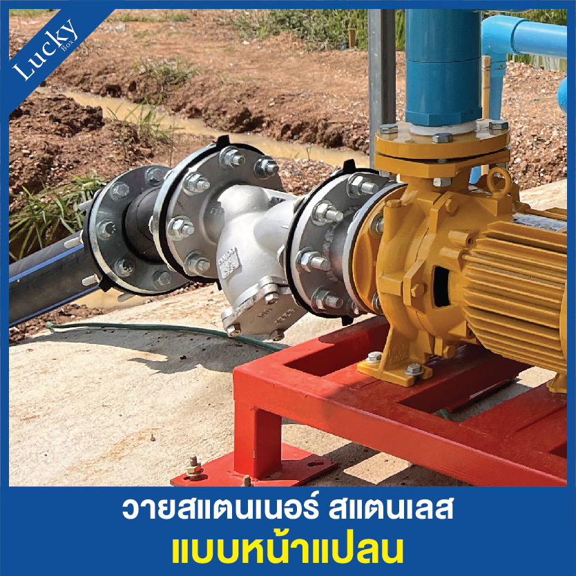 Y Strainer วายสแตนเนอร์ สแตนเลส ขนาด 2 นิ้ว แบบหน้าแปลน 10K