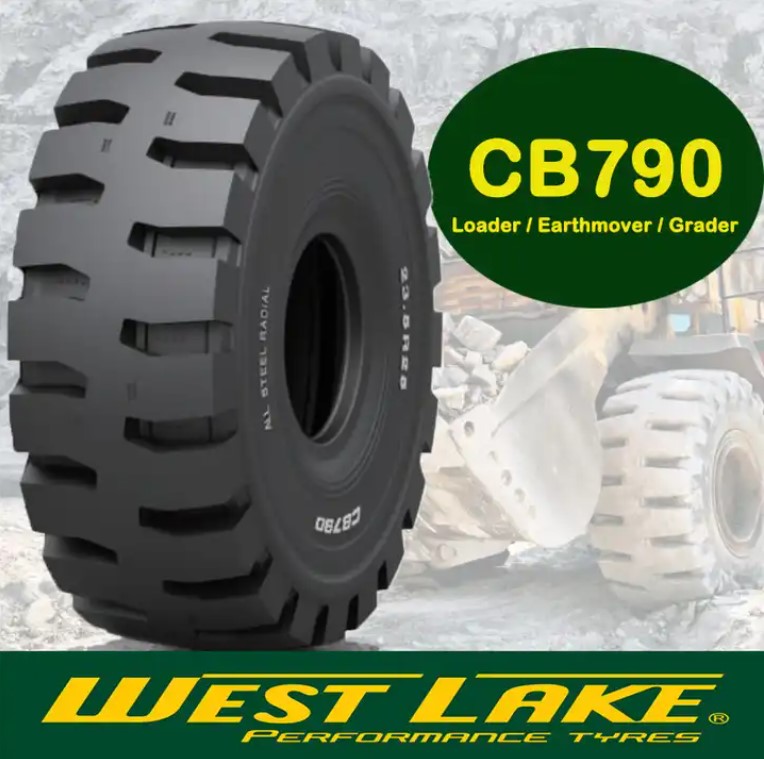 ยางรถตัก ขนาด 20.5R25 (L-5) TL รุ่น CB790 ยี่ห้อ WESTLAKE