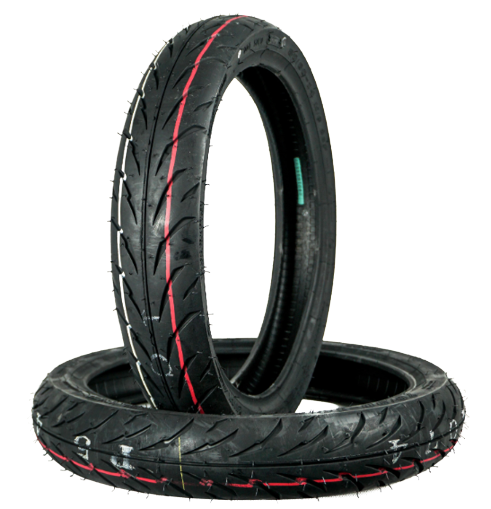 70/90-17 , 80/90-17 TL QUICK GR390 ( 1 ชุด : ยางนอก 2 เส้น ) ยางมอเตอร์ไซค์ ขอบ 17 นิ้ว