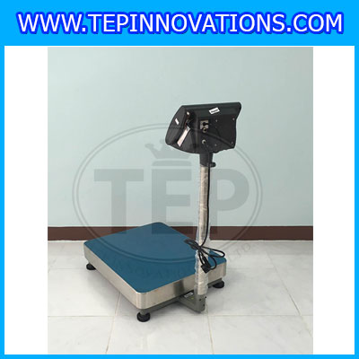 เครื่องชั่งน้ำหนักดิจิตอล พิกัด150kg ความละเอียด10g ขนาดแท่นชั่ง50*60cm รุ่น A12 (เครื่องชั่งผ่านตรวจรับรองจากสำนักชั่งตวงวัด)