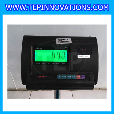 เครื่องชั่งน้ำหนักดิจิตอล พิกัด 30kg ความละเอียด2g ขนาดแท่นชั่ง30*40cm รุ่น A12 (เครื่องชั่งผ่านตรวจรับรองจากสำนักชั่งตวงวัด)