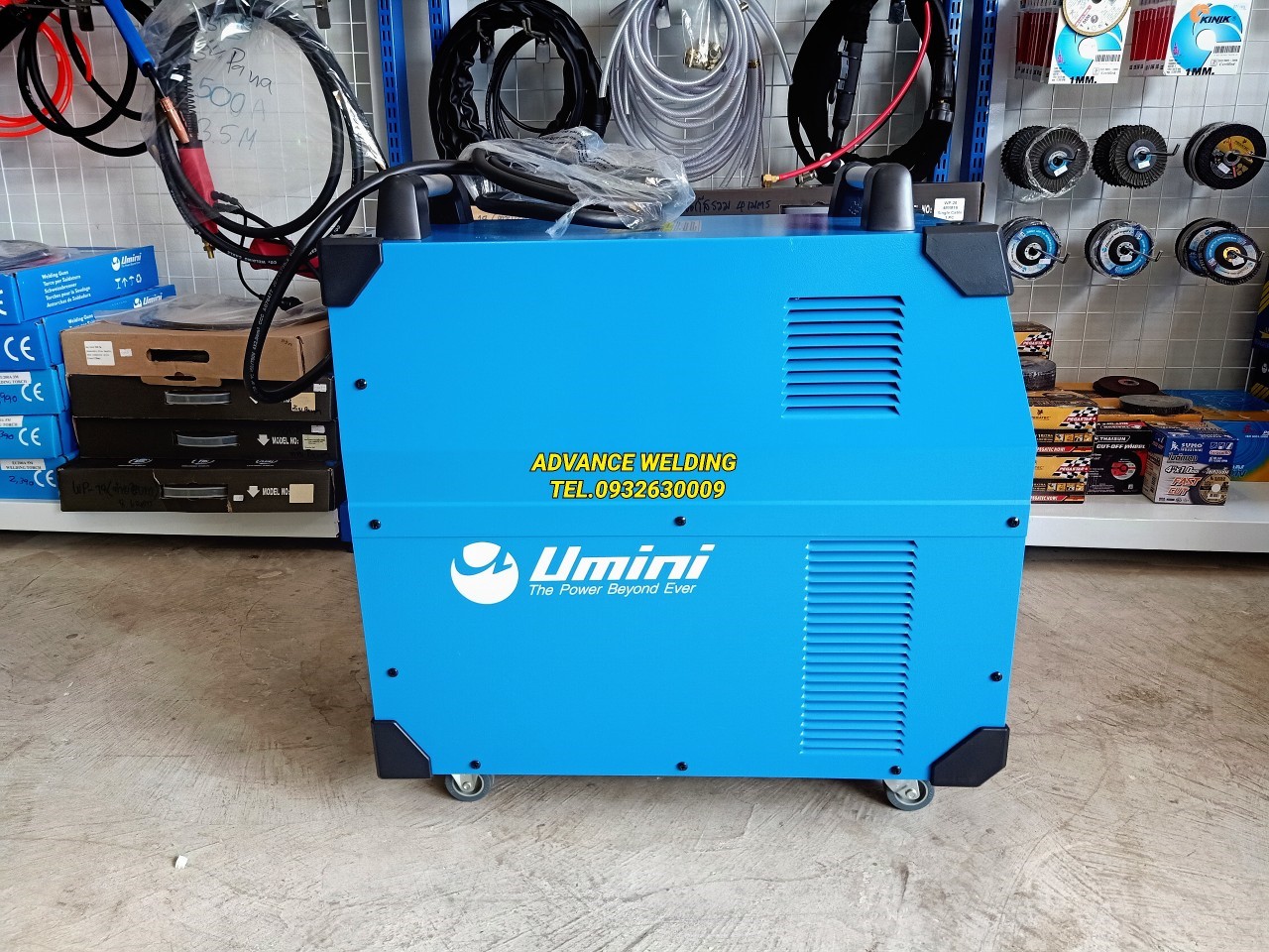 เครื่องเชื่อมอลูมิเนียม315อแมป์ UMINIรุ่นTIG315PACDC