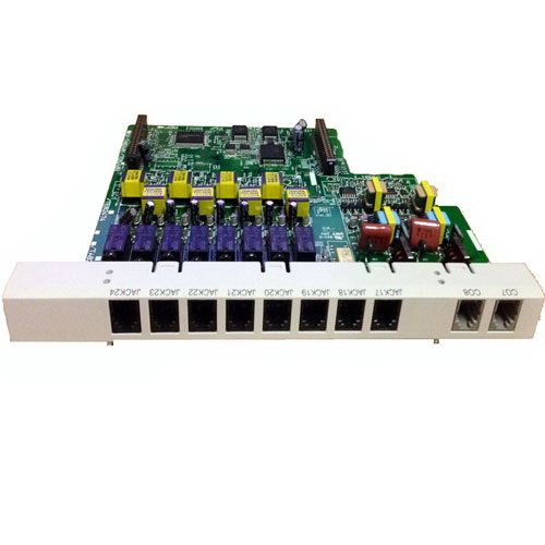 KX-TE82480X แผงวงจรขยาย 2 สายนอก 8 สายใน