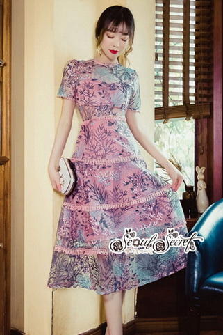 แม็กซี่เดรสเนื้อผ้าTulle