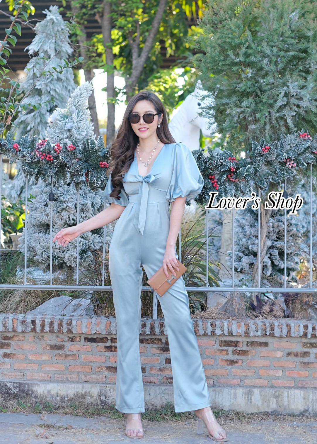 จั้มสูทกางเกงขายาว