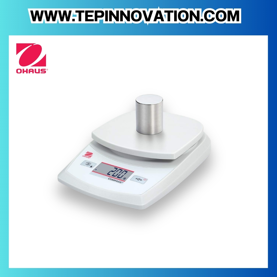 เครื่องชั่งดิติตอลแบบตั้งโต๊ะ พิกัดน้ำหนัก 5200 กรัม ค่าละเอียด 1 กรัม จานชั่งขนาด 125 x 132 มิลลิเมตร รุ่น CR5200 (Compass) ยื่น้อ OHAUS