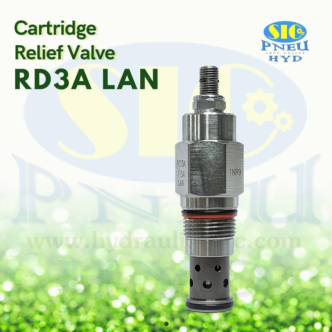 RD3A-T3A-LAN Cartridge Relief Valve เทียบ SUN Hydraulic รุ่น RDFA-LAN