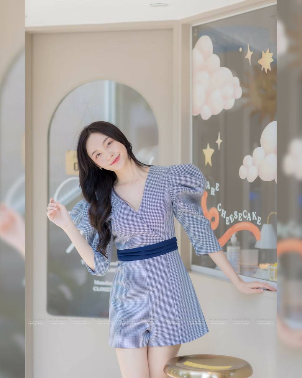 ผ้าทอลายตารางเล็ก