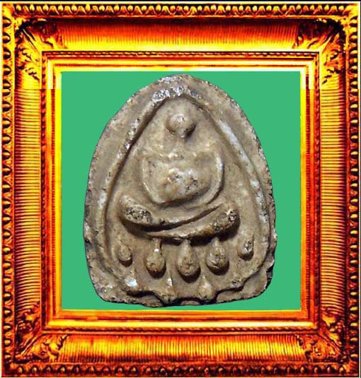 พระสังกัจจายน์กรุวัดเงินคลองเตยพืมพ์ไม่มีหู องค์ที่ 2