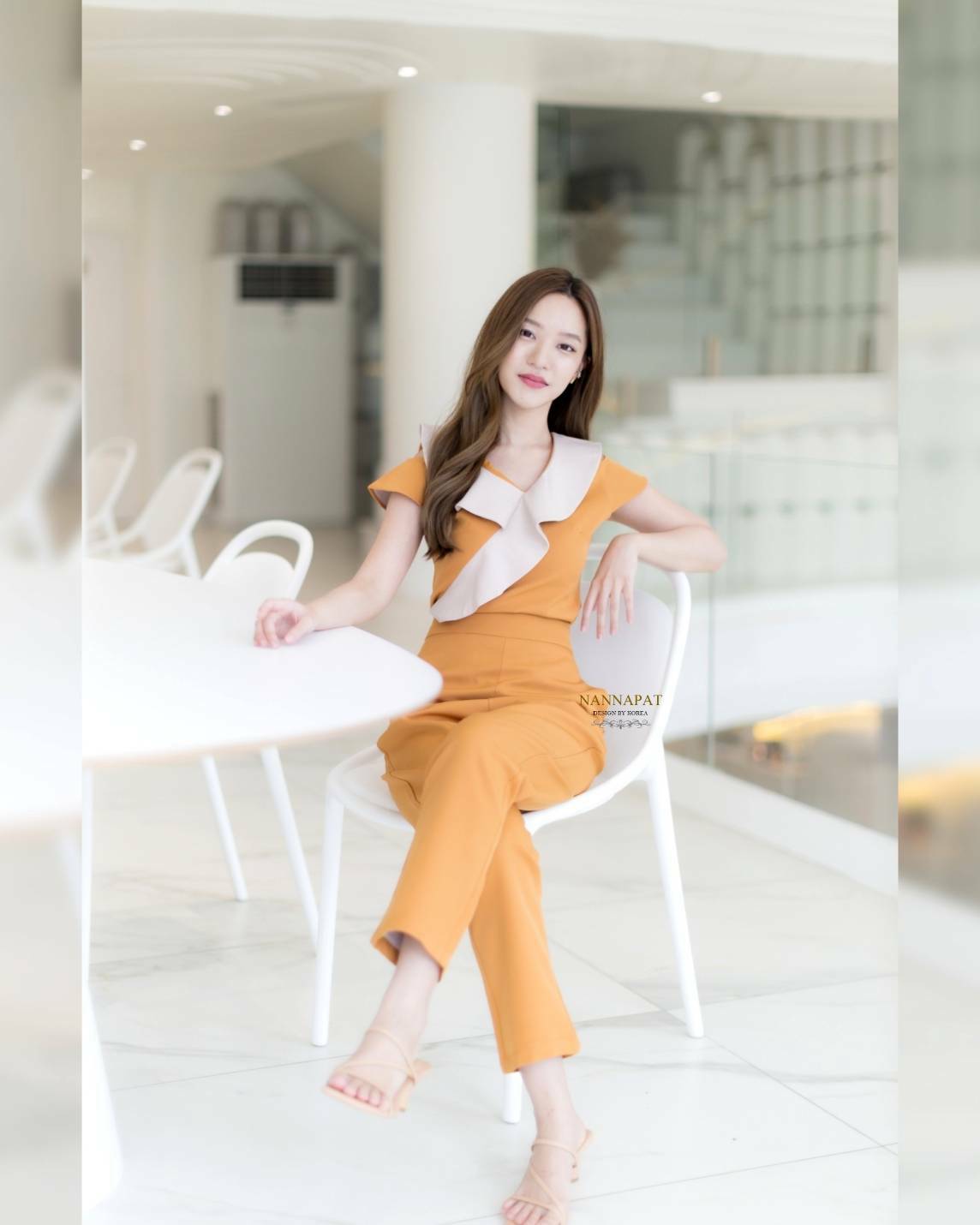 เสื้อซิปหลัง แต่งระบายน่ารัก