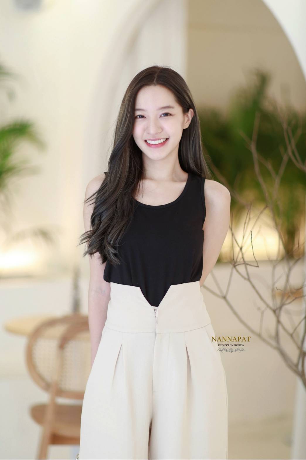 เสื้อกล้ามผ้ายืดหนานุ่ม