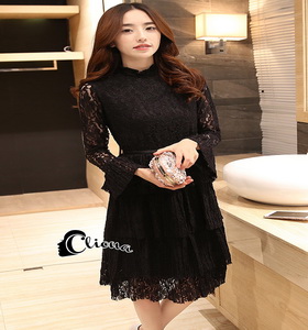 Cliona Mini dress แขนยาวทรงแขนกระดิ่ง
