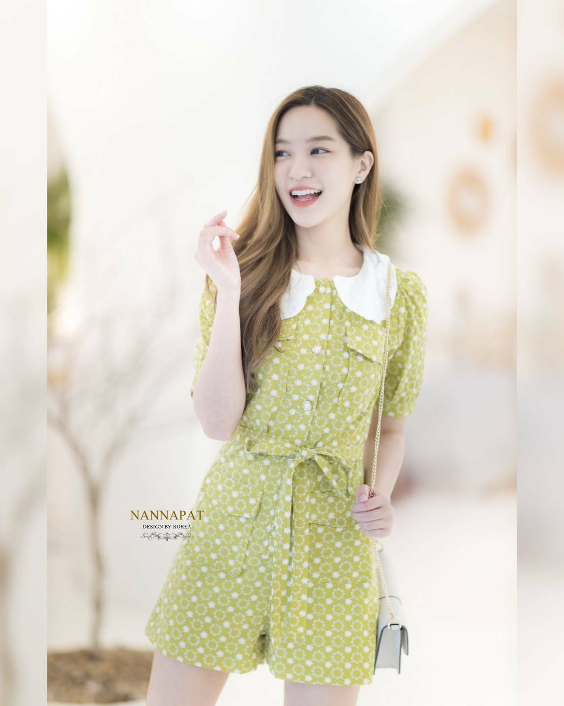 เพลสูทงานกระดุมหน้า แต่งกระเป๋า