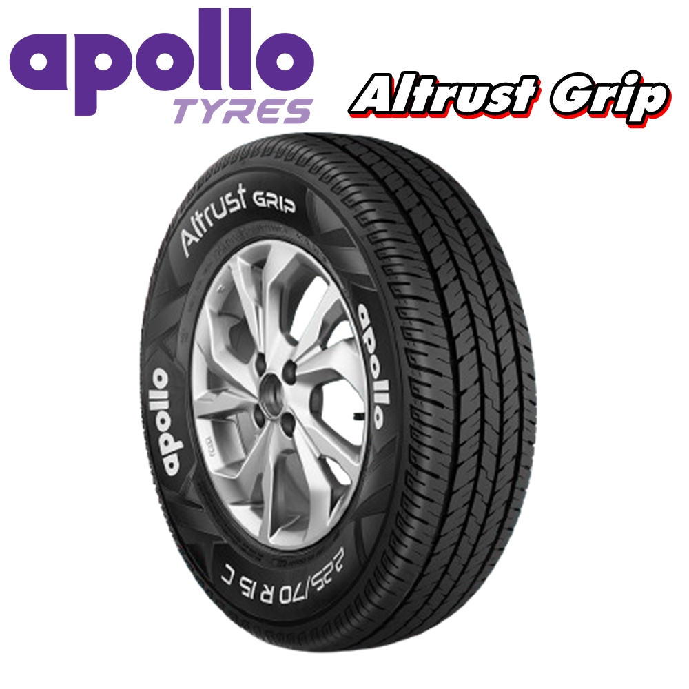 ยางรถยนต์ ขนาด 195R14 ,205/70R15 ,215/70R15 รุ่น Altrust Grip ยี่ห้อ APOLLO (แถมจุ๊บลม)